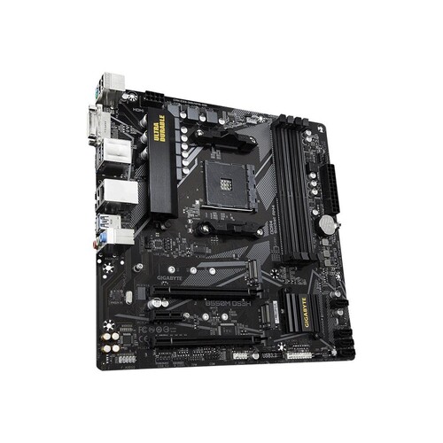 Gigabyte B550M DS3H - 1.0 - Motherboard - micro ATX - Socket AM4 - AMD B550 Chipsatz - USB 3.2 Gen 1 Produktbild Additional View 2 L