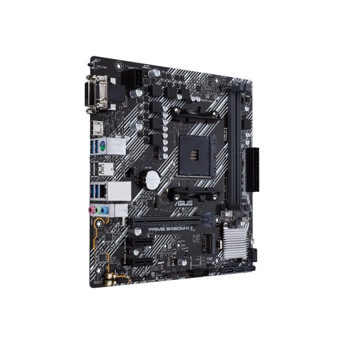 ASUS PRIME B450M-K II - Motherboard - micro ATX - Socket AM4 - AMD B450 Chipsatz - USB 3.2 Gen 1 - G Produktbild Additional View 2 L