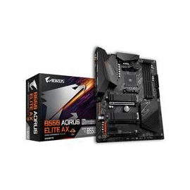 Gigabyte B550 AORUS ELITE AX - 1.0 - Motherboard - ATX - Socket AM4 - AMD B550 Chipsatz - USB 3.2 Ge Produktbild
