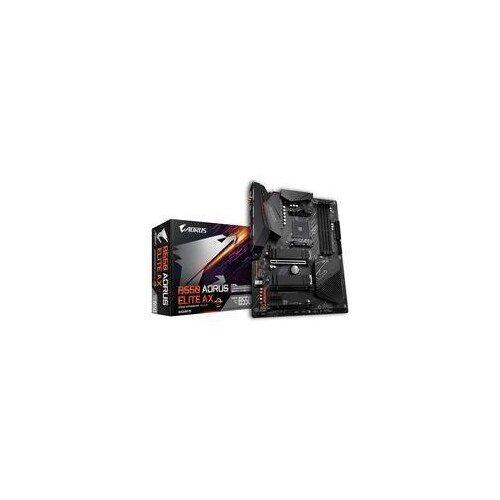 Gigabyte B550 AORUS ELITE AX - 1.0 - Motherboard - ATX - Socket AM4 - AMD B550 Chipsatz - USB 3.2 Ge Produktbild Front View L