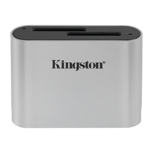 Kingston Workflow - Kartenleser (SDHC UHS-I, SDHC UHS-II, SDXC UHS-I, SDXC UHS-II) Produktbild Additional View 1 L