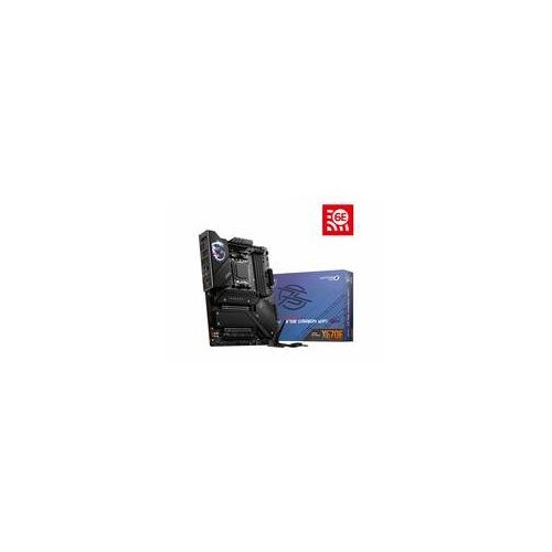 MSI MPG X670E CARBON WIFI - Motherboard - ATX - Socket AM5 - AMD X670E Chipsatz - USB 3.2 Gen 1, USB Produktbild Front View L