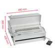 GBC Bindegerät Magnapunch Elite 4410046 30Bl Produktbild Additional View 8 S