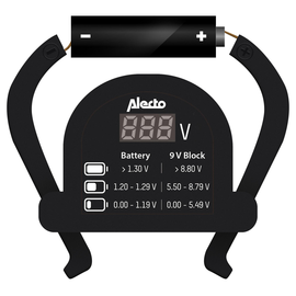 Alecto Batterietester Universal BTT-2 Produktbild