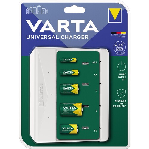 Varta Akkuladegerät 57658101401 Produktbild Front View L