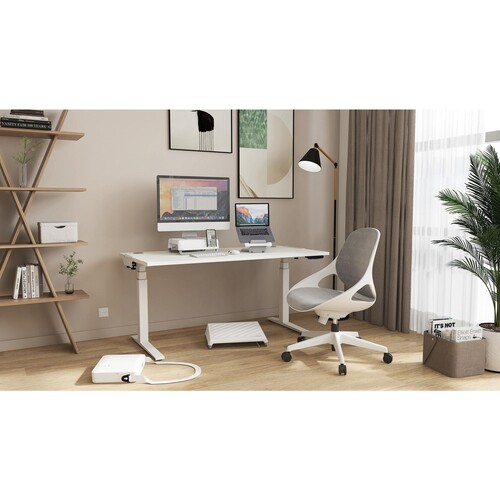 Fellowes Fußstütze Breyta 100016563 weiß Produktbild Additional View 1 L