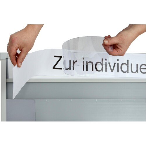 EICHNER Planungstafel 9019-00115 A4 10Schienen 1580x1282mm Produktbild Additional View 1 L