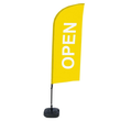 Showdown Beachflag Geöffnet ge englisch Produktbild