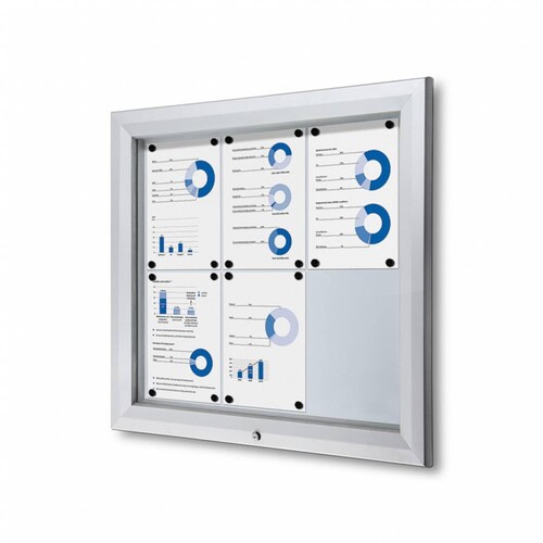 Showdown Schaukasten Outdoor 6xA4 si Produktbild