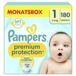 Pampers Windel Premium Protection 40705513 Gr.1 Newborn 180St. (PACK=180 STÜCK) Produktbild