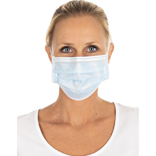 HYGOSTAR Mundschutz 291761 3lagig Typ IIR 50St. (PACK=50 STÜCK) Produktbild Additional View 1 L