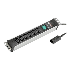Bachmann Steckdosenleiste (Rack - einbaufähig) - Eingabe, Eingang IEC 60320 C14 - Ausgangsanschlüsse Produktbild