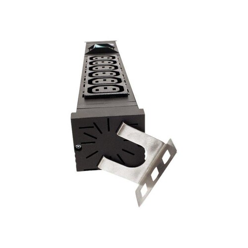 Bachmann Steckdosenleiste (Rack - einbaufähig) - Eingabe, Eingang IEC 60320 C14 - Ausgangsanschlüsse Produktbild Additional View 2 L