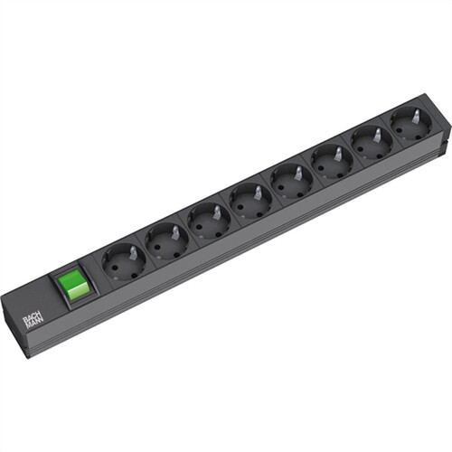Bachmann IT PDU Basic - Steckdosenleiste (Rack - einbaufähig) Produktbild Additional View 1 L
