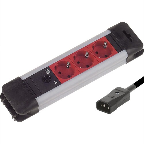 Bachmann CONNECT US - Steckdosenleiste - Ausgangsanschlüsse: 3 Produktbild Additional View 1 L