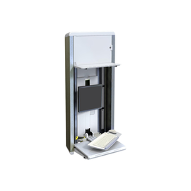 Ergotron StyleView VL - PC-Gehäusesystem - geeignet für Wandmontage - 55.9 cm (22") Produktbild