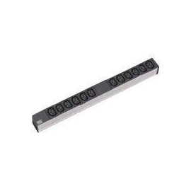 Bachmann LOCKABLE - Steckdosenleiste (Rack - einbaufähig) - Ausgangsanschlüsse: 12 (IEC 60320 C13) Produktbild
