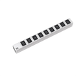 Bachmann Steckdosenleiste (Rack - einbaufähig) - Ausgangsanschlüsse: 9 (IEC 60320 C13) Produktbild Additional View 1 S