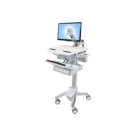 Ergotron Wagen - offene Architektur - für LCD-Display / PC-Ausrüstung - medizinisch - Kunststoff, Al Produktbild