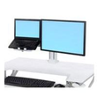 Ergotron WorkFit - Montagekomponente (Wagen-Upgradeset) - für LCD-Display/Notebook - Stahl - weiß - Produktbild