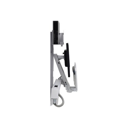 Ergotron Sit-Stand Combo System Mit CPU-Halter klein - Befestigungskit (Griff, CPU-Halter, Maushalte Produktbild Additional View 1 L