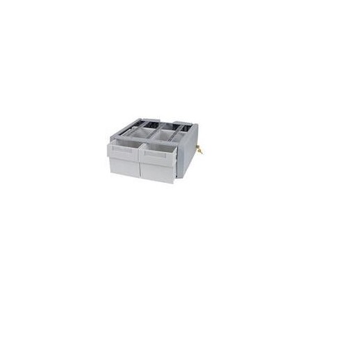 Ergotron SV Supplemental Storage Drawer, Double Tall - Montagekomponente (Auszugsmodul) Produktbild Front View L