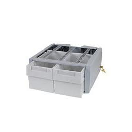 Ergotron StyleView SV43/44 Series Supplemental Double Tall - Montagekomponente (2 Schubladen Modul) Produktbild