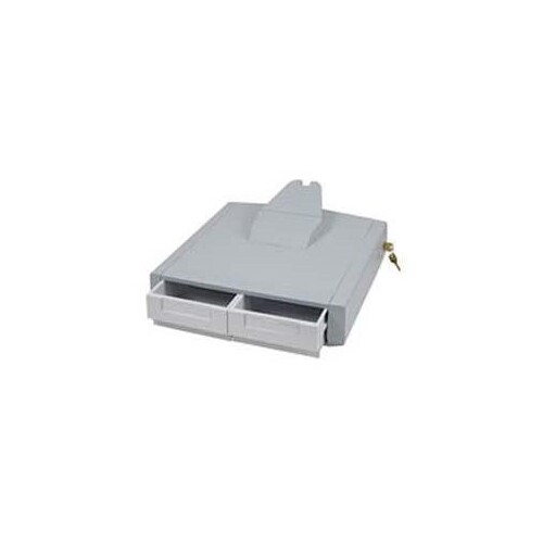 Ergotron Primary Storage Drawer, Double - Montagekomponente (Auszugsmodul) Produktbild Additional View 1 L