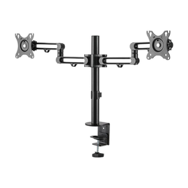 StarTech.com ARMDUAL3 Doppel Monitorarm zur Tischmontage (Gelenkarme für bis zu 32-Zoll-VESA Bildsch Produktbild