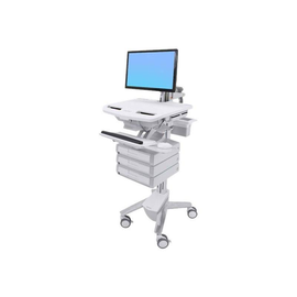 Ergotron Cart with LCD Arm, 3 Drawers - Wagen - offene Architektur - für LCD-Display / PC-Ausrüstung Produktbild