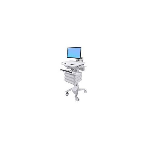 Ergotron Cart with LCD Arm, 3 Drawers - Wagen - offene Architektur - für LCD-Display / PC-Ausrüstung Produktbild Additional View 1 L