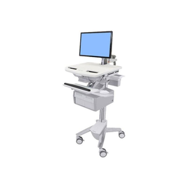 Ergotron Wagen - offene Architektur - für LCD-Display / PC-Ausrüstung - Kunststoff, Aluminium, verzi Produktbild