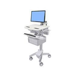 Ergotron Wagen - offene Architektur - für LCD-Display / PC-Ausrüstung - Kunststoff, Aluminium, verzi Produktbild Additional View 1 S