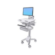 Ergotron Cart with LCD Pivot, 2 Drawers - Wagen - offene Architektur - für LCD-Display / PC-Ausrüstu Produktbild Additional View 3 S