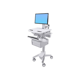 Ergotron Wagen - offene Architektur - für LCD-Display / PC-Ausrüstung - verriegelbar - medizinisch - Produktbild