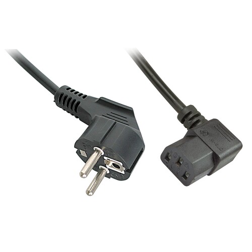 Lindy Stromkabel - power CEE 7/7 (S) zu power IEC 60320 C13 Produktbild Additional View 1 L