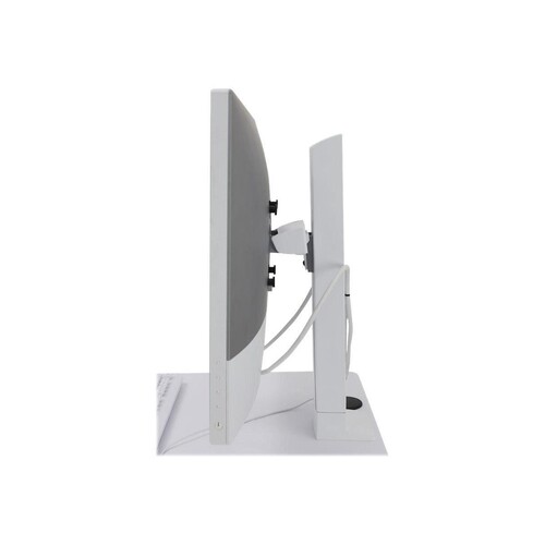 Ergotron Lean WOW SV10 - Wagen für LCD-Display / PC-Ausrüstung - weiß, Aluminium - Bildschirmgröße: Produktbild Additional View 2 L