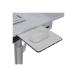 Ergotron Lean WOW SV10 - Wagen für LCD-Display / PC-Ausrüstung - weiß, Aluminium - Bildschirmgröße: Produktbild Additional View 3 S