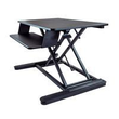 StarTech.com Sitz-Steh Schreibtischaufsatz mit Tastaturablagefach - Oberfläche 89 x 53 Produktbild