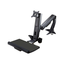 StarTech.com Monitor Tischhalterung - Monitorarm für bis zu 24 Monitore - VESA Halterung - Höhenvers Produktbild