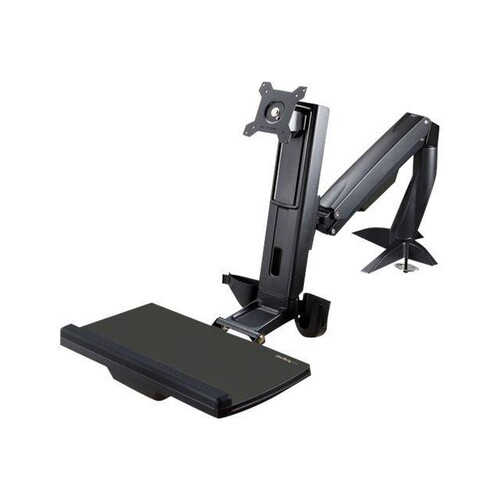 StarTech.com Monitor Tischhalterung - Monitorarm für bis zu 24 Monitore - VESA Halterung - Höhenvers Produktbild