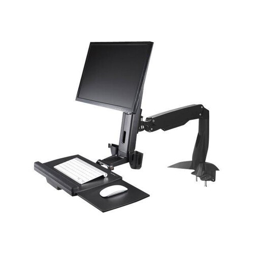 StarTech.com Monitor Tischhalterung - Monitorarm für bis zu 24 Monitore - VESA Halterung - Höhenvers Produktbild Additional View 2 L