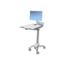 Ergotron Cart - Sliding Worksurface - Wagen - für LCD-Display / PC-Ausrüstung - medizinisch - Alumin Produktbild