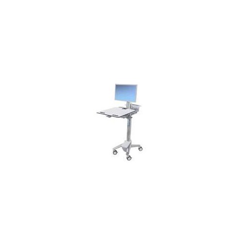Ergotron Cart - Sliding Worksurface - Wagen - für LCD-Display / PC-Ausrüstung - medizinisch - Alumin Produktbild Additional View 2 L