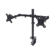 Manhattan TV & Monitor Mount, Desk, Full Motion, 2 Screens, Screen Sizes: 10-27", Black, Clamp Assem Produktbild Additional View 2 S