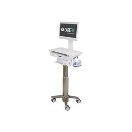 Ergotron CareFit Slim - Wagen - für LCD-Display - medizinisch - Aluminium, hochwertiger Kunststoff, Produktbild