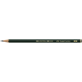 Bleistift 9000 3B sechskant Faber Castell 119003 Produktbild