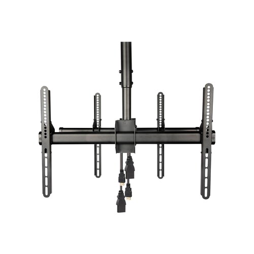 StarTech.com Zweifache Deckenhalterung für Fernsehgeräte(32"-75") - Rücken an Rücken, Hochbelastbare Produktbild Additional View 2 L