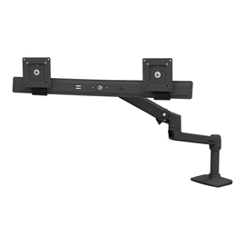 Ergotron LX - Befestigungskit (Gelenkarm, Verlängerung, Basis, 2-teilige Tischklemme, Arm für zwei B Produktbild
