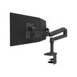 Ergotron LX - Befestigungskit (Gelenkarm, Verlängerung, Basis, 2-teilige Tischklemme, Arm für zwei B Produktbild Additional View 1 S